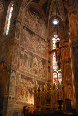 freskler Floransa-Toskana-o santa croce Kilisesi