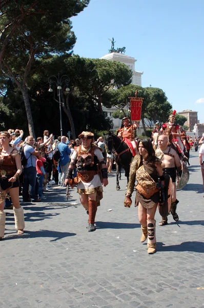 2014 년 4 월 21 일, 로마의 탄생 — 스톡 사진