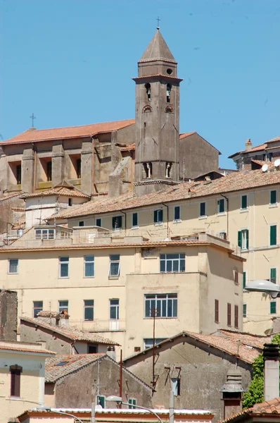 Взгляд на Генцано-ди-Рома - Рим-Италия — стоковое фото