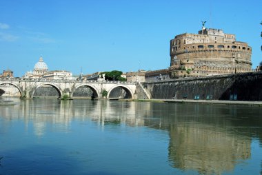 Roma - İtalya'nın tiber Nehri köprüler