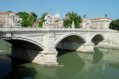 Roma - İtalya'nın tiber Nehri köprüler