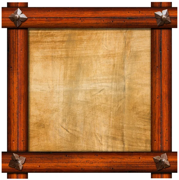 Старовинні старі дерев'яні рамки — стокове фото