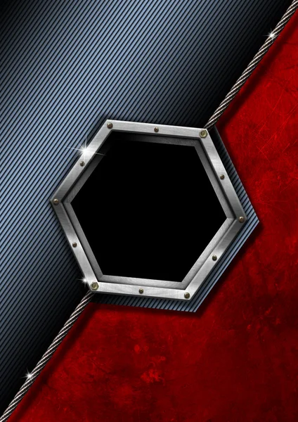 Hexagon Modern Business Background — Stock Photo, Image