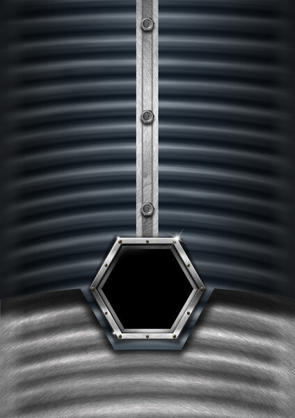 Фон бизнес-шестиугольника
