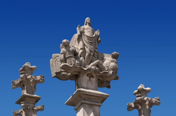 Catedral gótica de Milão Itália - Detalhes — Fotografia de Stock
