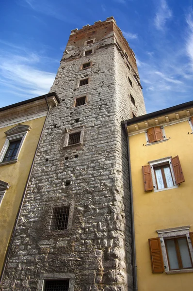 Torre della Tromba - Trento, Italië (trompet toren) — Stockfoto
