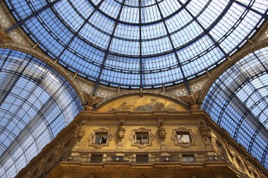 Milan - vittorio emanuele II Galerisi - İtalya