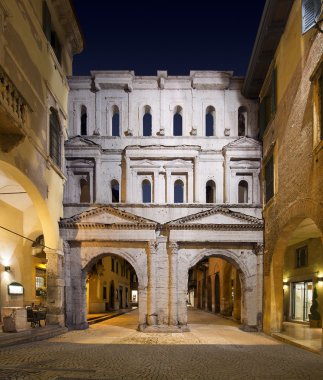 Porta borsari gece - verona, İtalya - 1 yüzyıl ad.
