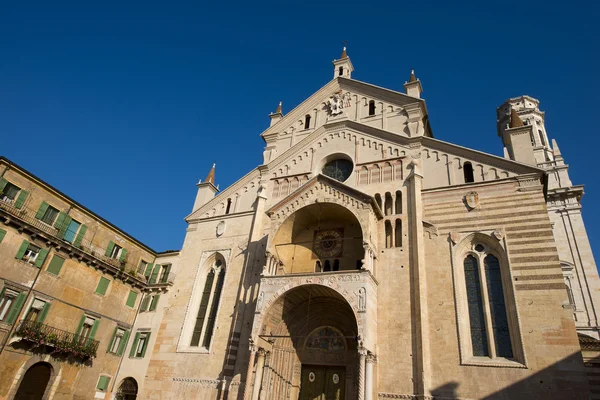 Katedral Verona - Veneto Italia — Stok Foto