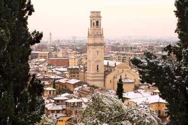 Verona kış - İtalya