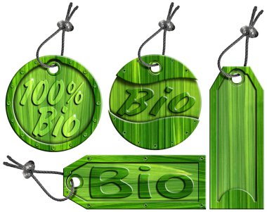 Bio Yeşil Etiketler - 4 bileşen