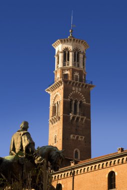Lamberti tower - verona, İtalya