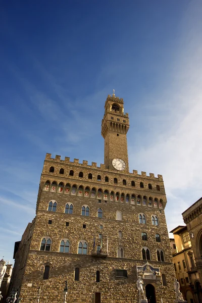 Palazzo vecchio firenze İtalya - XIII yüzyıl — Stok fotoğraf