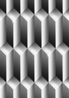arka plan parallelepipeds metal