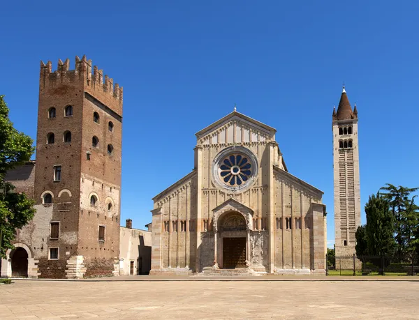 Bazilika san zeno verona - Itálie — Stock fotografie