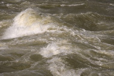 kahverengi river rapids