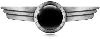 Metalik porthole metal kanatlı