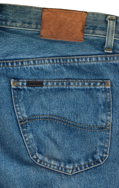 Blue Jeans Pocket Closeup — Stock Photo, Image