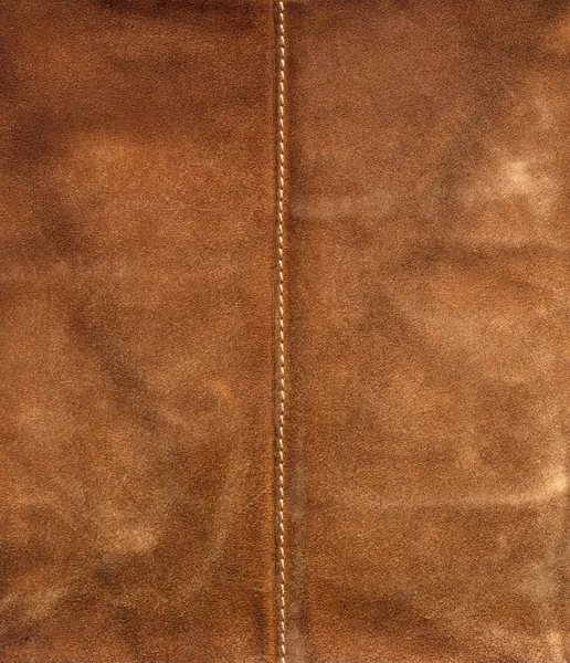 Old Leather Brown Background — Stock Photo, Image