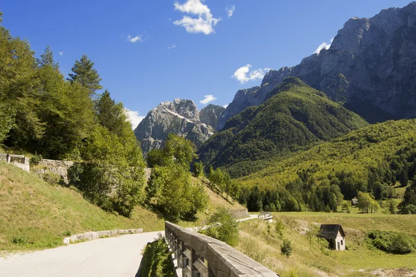 Jalovec from Log pod Mangartom - Slovenia — Stock Photo, Image