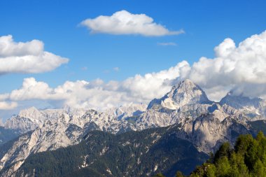Julian Alps and Mount Mangart, Friuli Italy