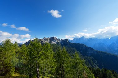 Julian alps ve cima cacciatori, friuli, İtalya