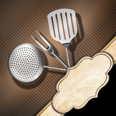 rustik menü şablonun