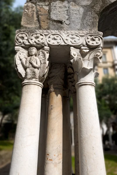 Cloister of St. Andrea - Genova Italy — Stock Photo, Image