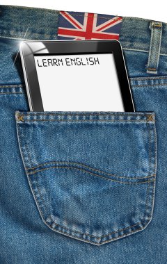 tablet bilgisayar - İngilizce her yerde