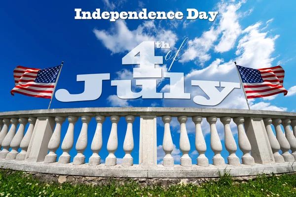 День незалежності - 4 липня — стокове фото