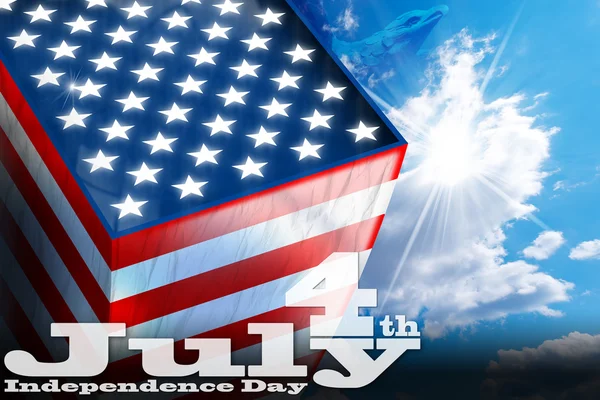 Independence Day - July 4 — Stock Photo, Image