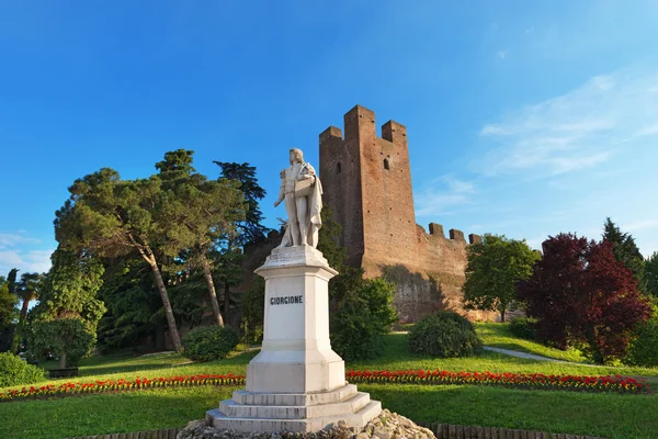 Monumento a Giorgione Castelfranco Veneto - Italia — Foto Stock