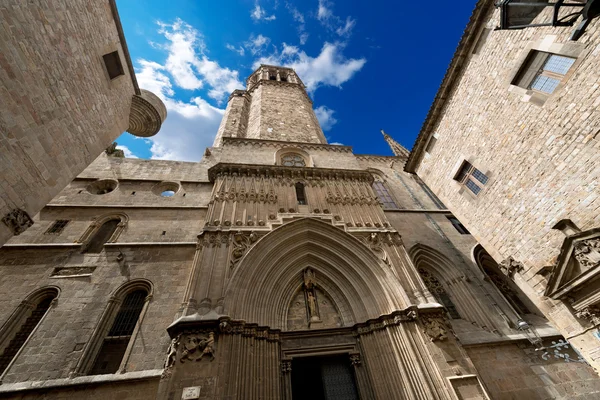 巴塞罗那大教堂-西班牙 — 图库照片