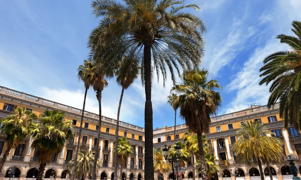 Placa reial - Βαρκελώνη Ισπανία — Φωτογραφία Αρχείου