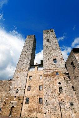 San gimignano - siena Toskana İtalya