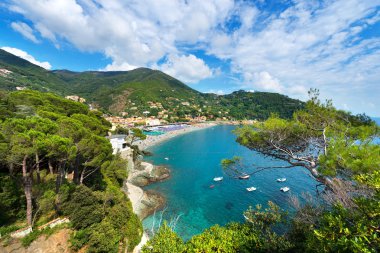 -liguria - bir Bonassola, İtalya