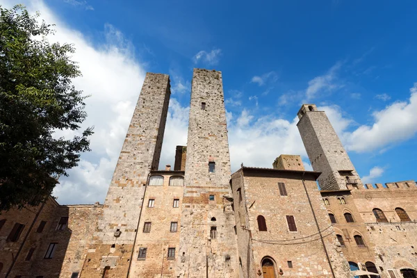 San gimignano - siena Toscane Italië — Stockfoto