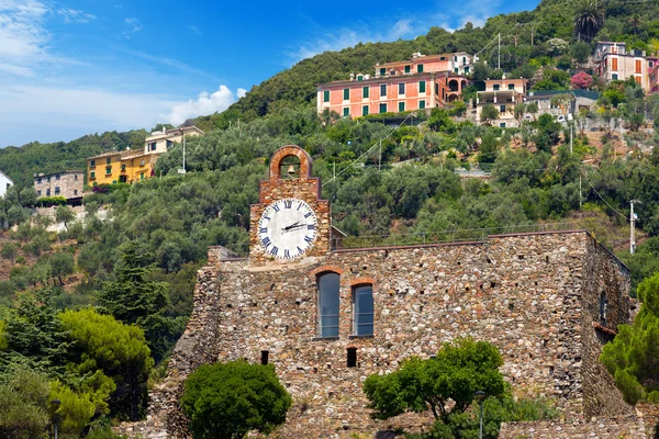 Burg von bonassola liguria italien — Stockfoto