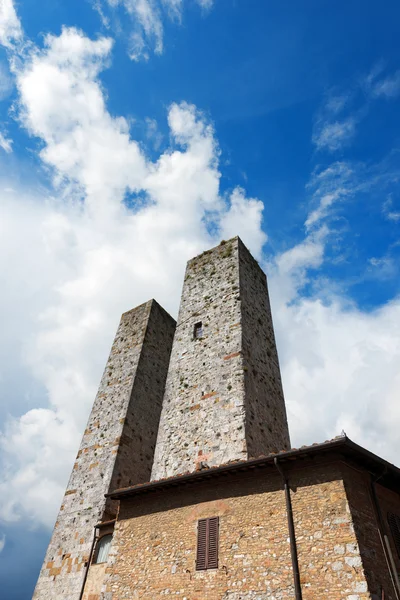 San gimignano - siena tuscany italien — Stockfoto