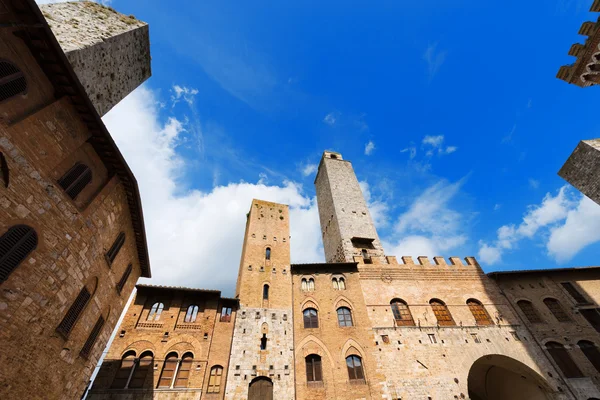 San gimignano - siena Toscane Italië — Stockfoto