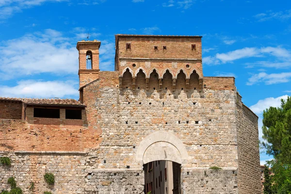 Porta San Giovanni - San Gimignano Italia — Foto de Stock