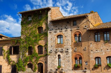 San gimignano - siena Toskana İtalya