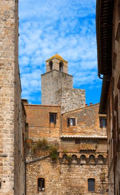 San gimignano - siena Toskana İtalya