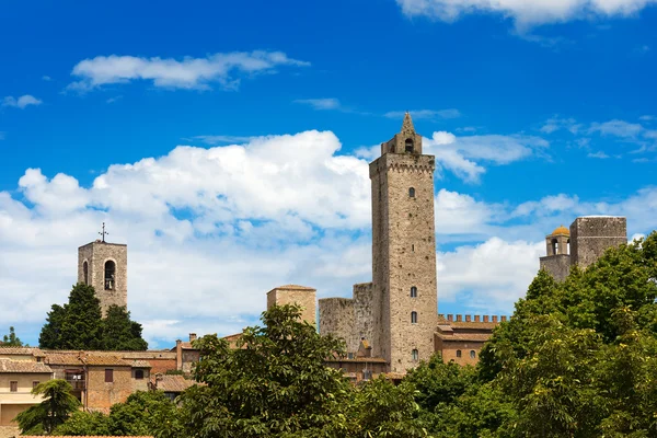 San Gimignano - Siena Toscana Italia — Foto Stock
