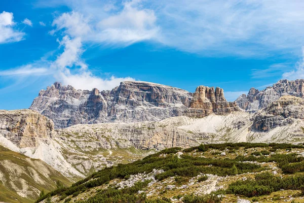 Sexteen Dolomites Tre Cime Lavaredo Гора Пунта Тре Скарпері Lastron — стокове фото