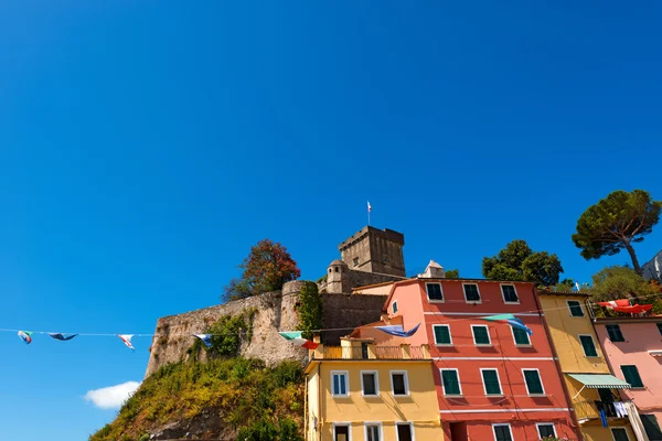 Slottet San terenzo - Ligurien Italien — Stockfoto