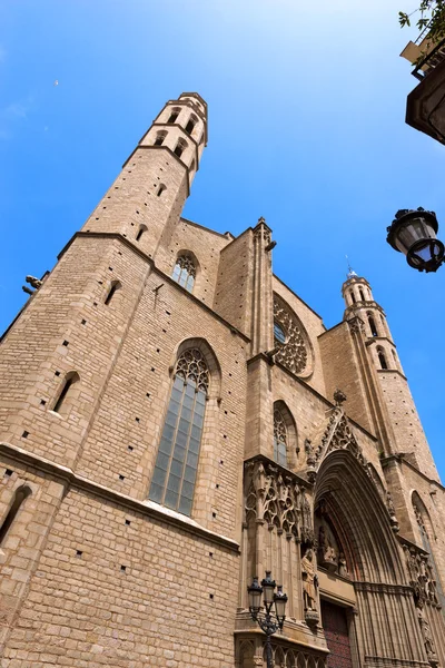 Santa maria del mar - Španělsko barcelona — Stock fotografie