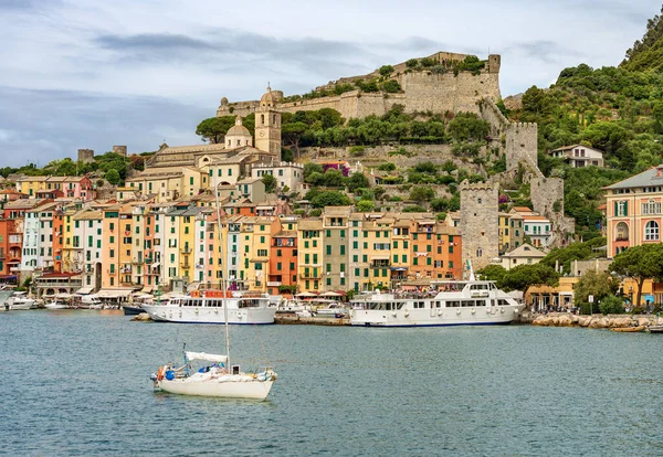 Akdeniz Den Ligurian Denizi Spezia Körfezi Nden Unesco Dünya Mirası — Stok fotoğraf