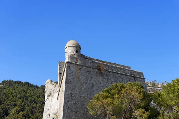 Zamek Doria 1164 Xix Wiek Miasta Porto Venere Lub Portovenere — Zdjęcie stockowe