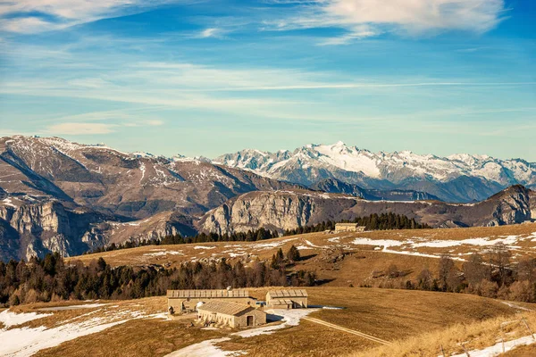 Cordilheira Parque Nacional Adamello Brenta Montanha Baldo Monte Baldo Planalto — Fotografia de Stock